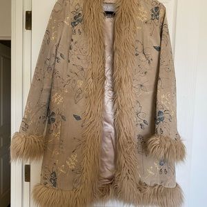 Wilson’s suade & fur coat